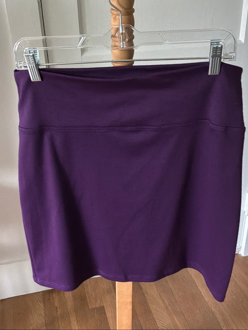 Maurices Purple Stretch Skirt